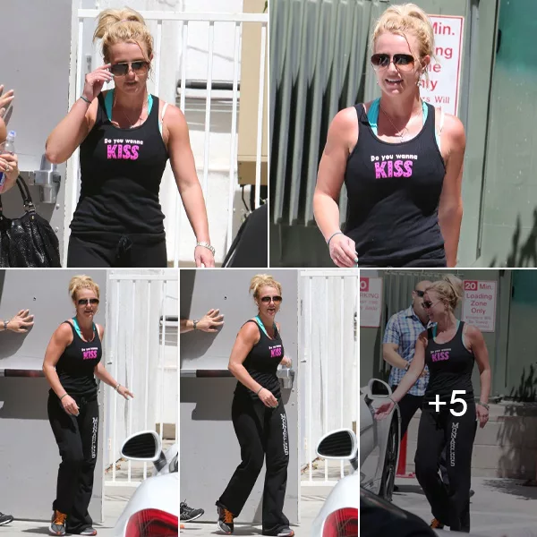 “Britney Spears Glows after Sweating it Out in Santa Monica Gym”